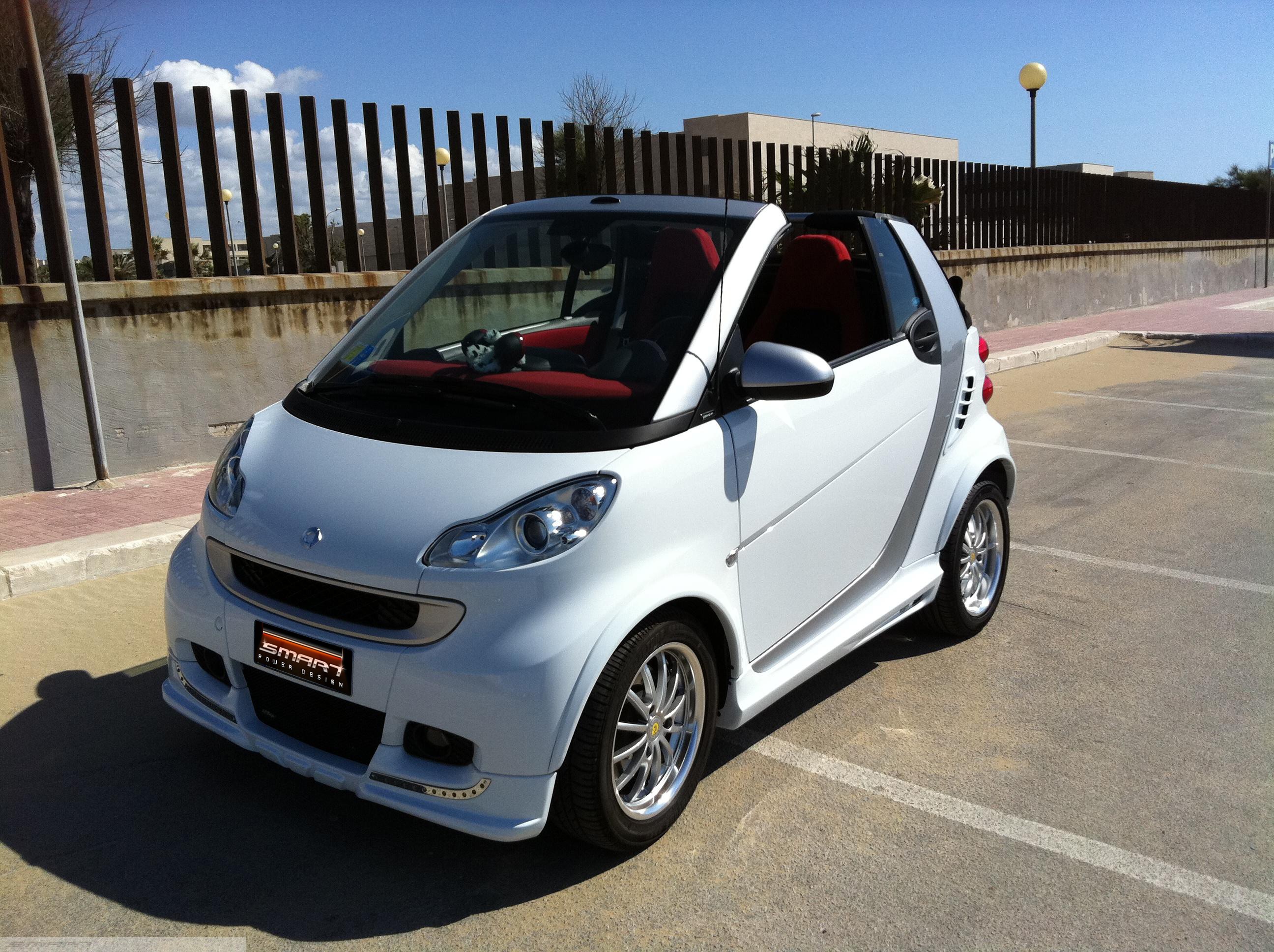Body Kit White Color Smart Fortwo 451.