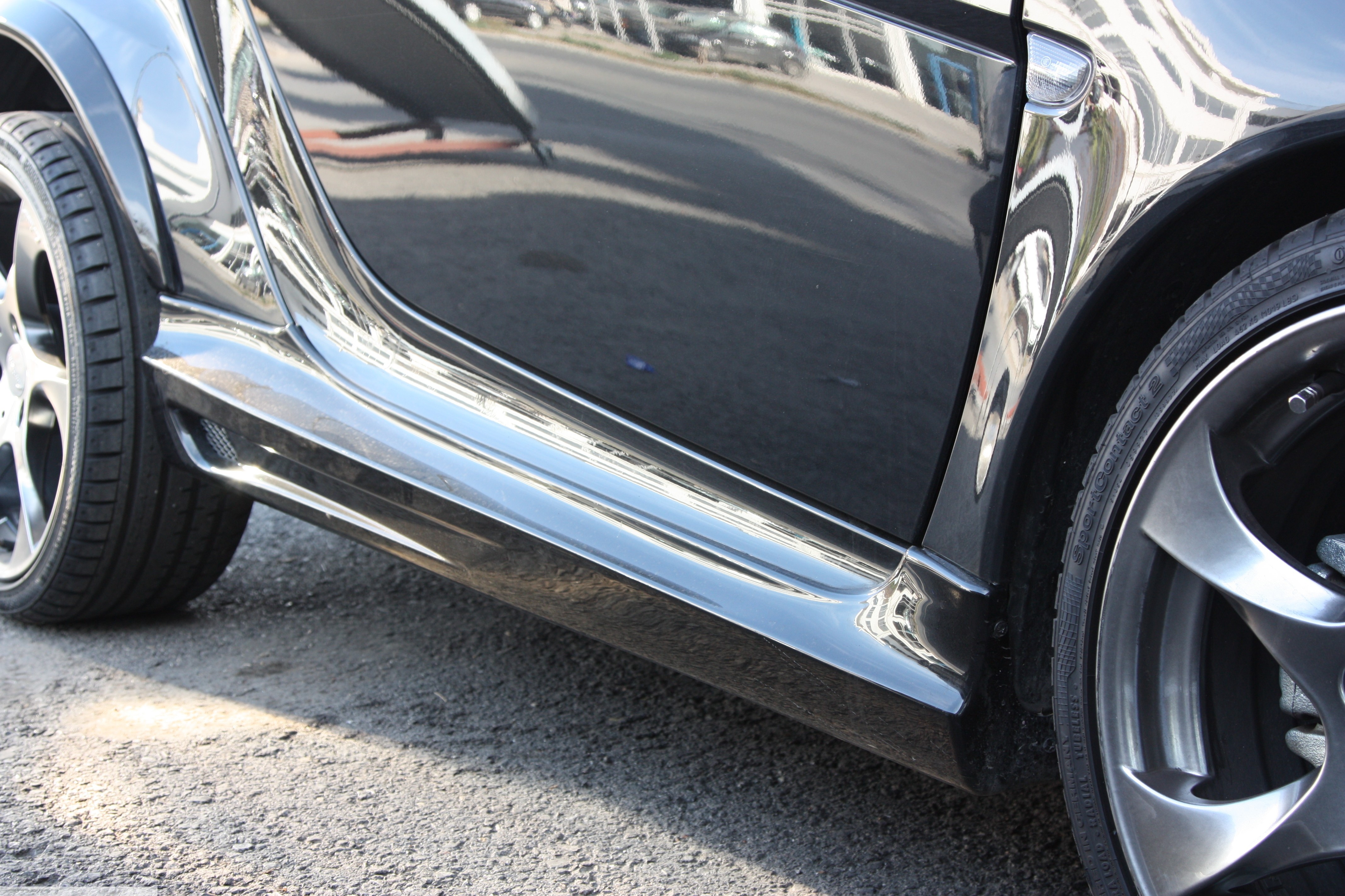 Side Skirt Smart Fortwo 451 Smart Power Design