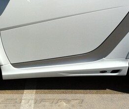 Side Skirts White Color Smart Fortwo 451.