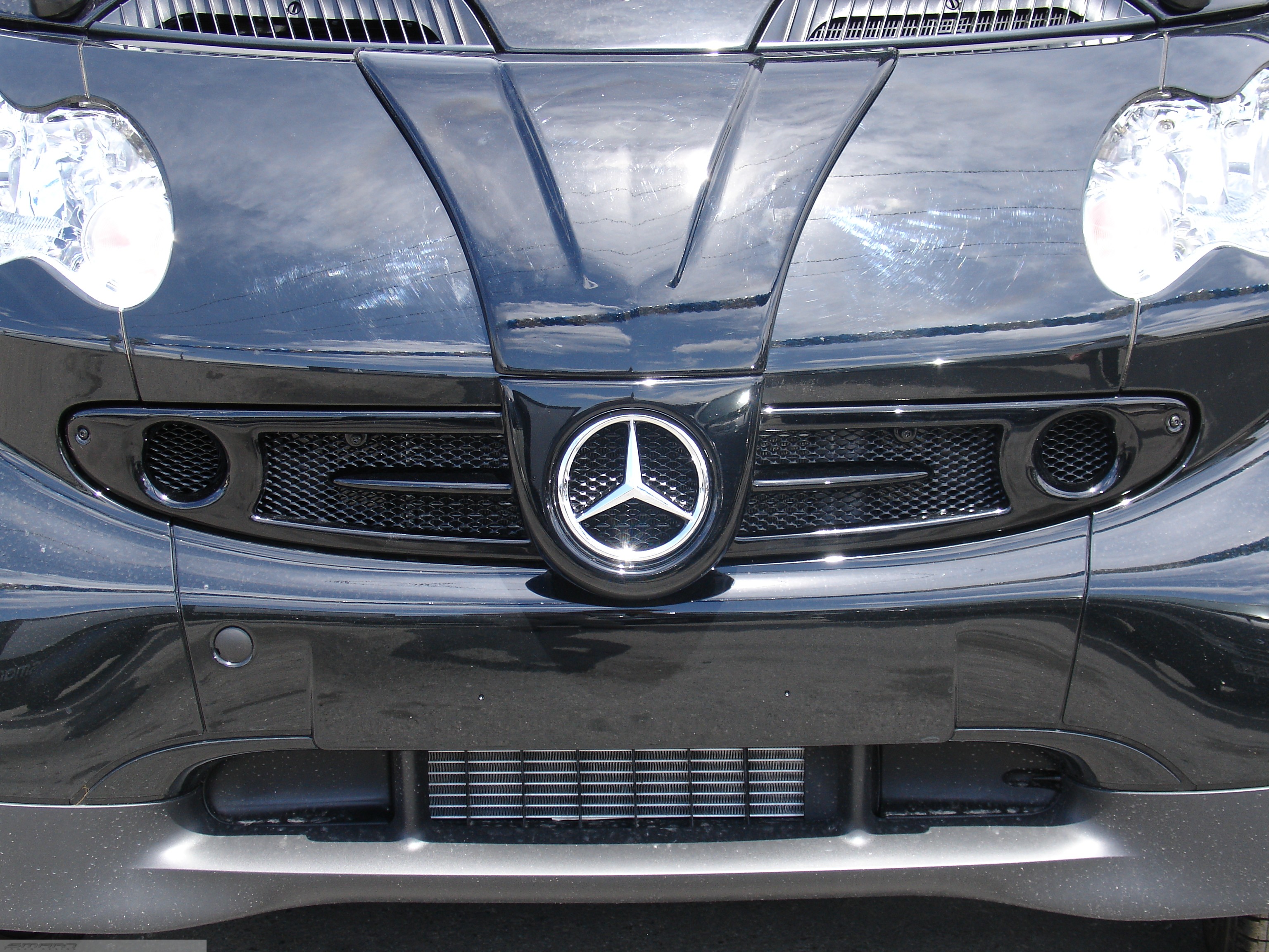 Front Grille F1 Black Smart Fortwo 450.