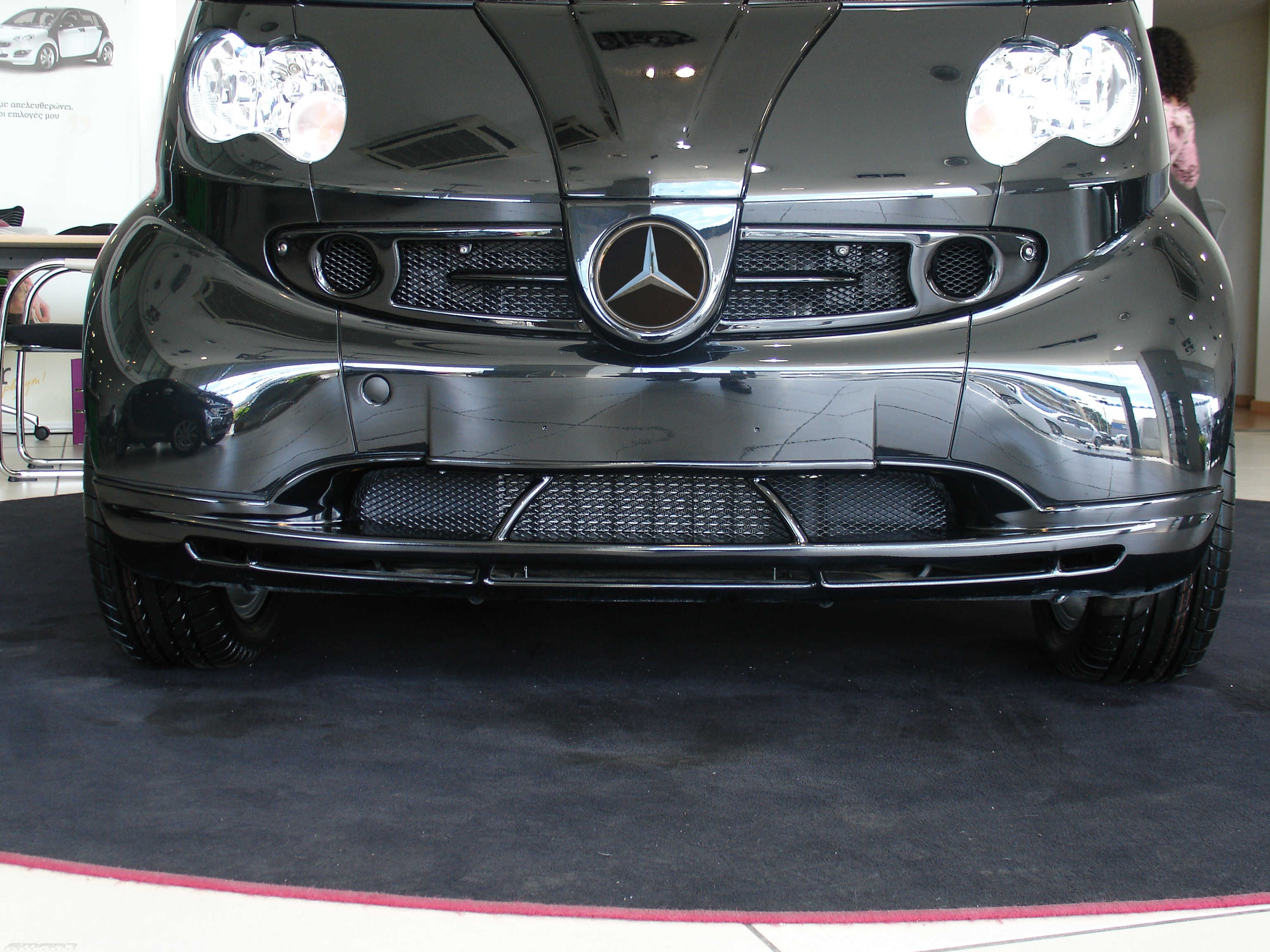 Front Spoiler Smart Fortwo 450 ( Style 2).
