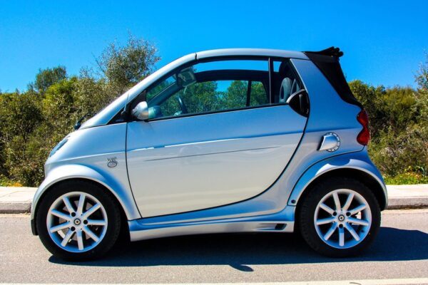 These are the Side Skirts for Smart Fortwo 450 by Smart Power Design. It has also been installed the Side Air Scoop.