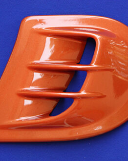 This is the Air Scoop, available for the new Smart Fortwo 453 in Lava Orange Metallic color.
